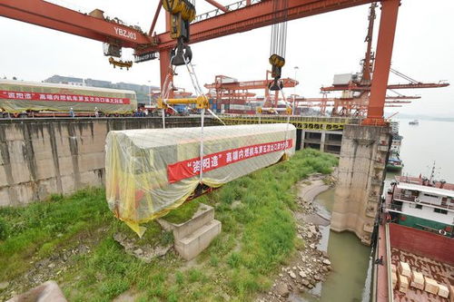 重200余噸大件物流經宜賓港發往澳大利亞 四川省首批出口內燃機車成功裝運
